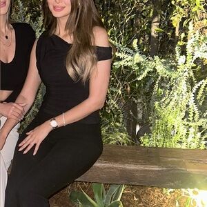 Zara Twisted Asymmetrical Top